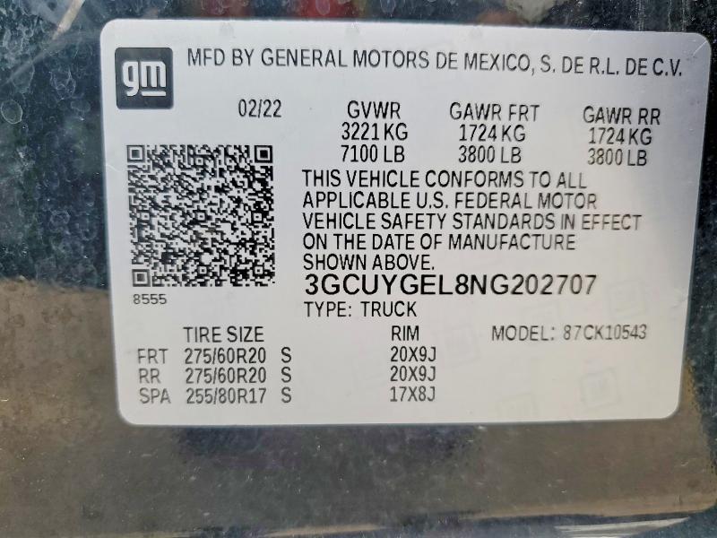 2022 Chevrolet Silverado LTD K1500 LTZ