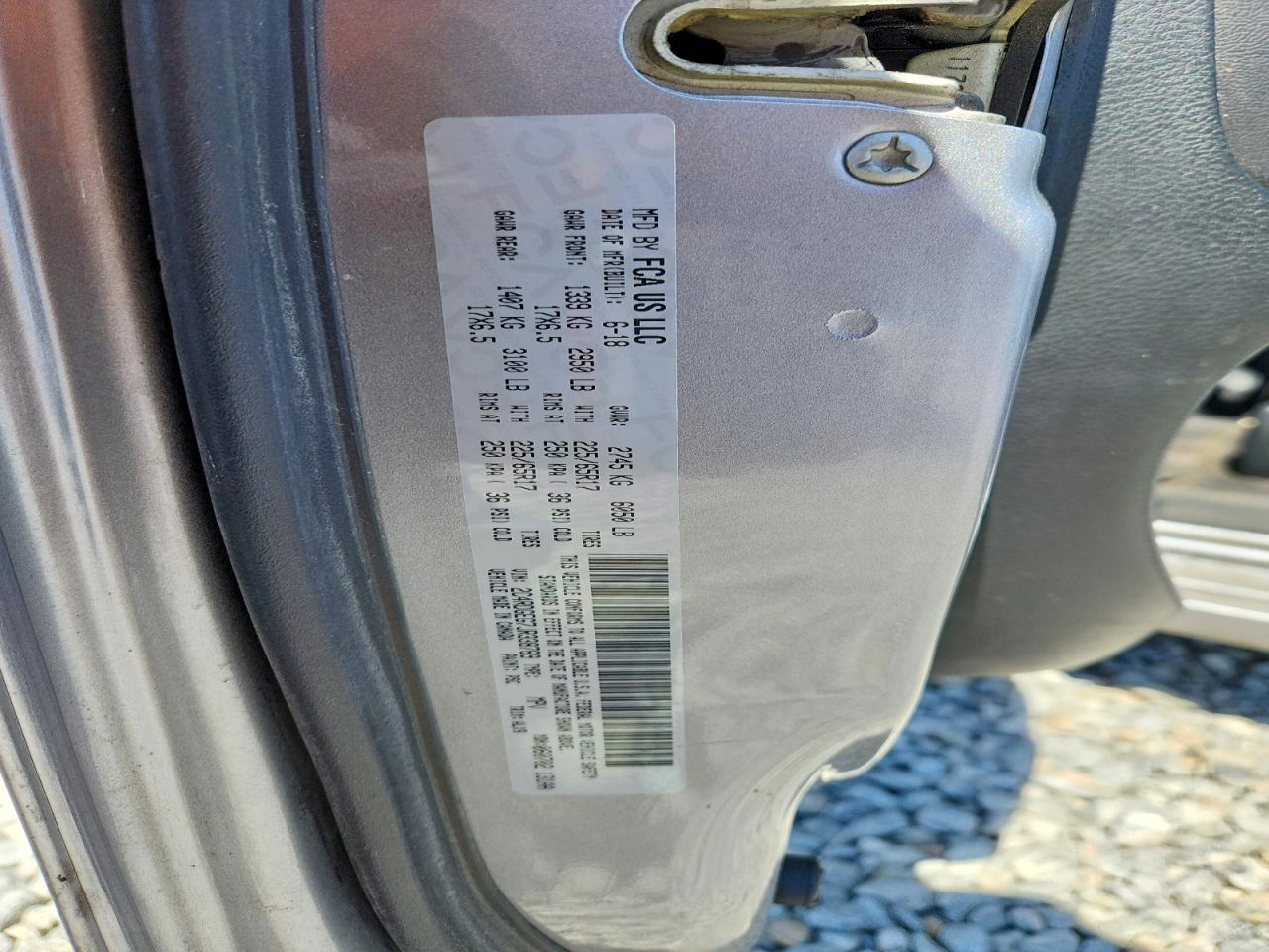 2018 Dodge Grand Caravan gt