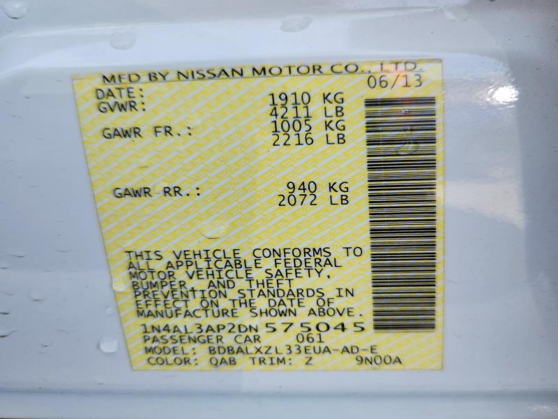 2013 Nissan Altima 2.5 sl