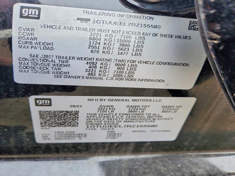 2024 GMC Sierra K1500 AT4