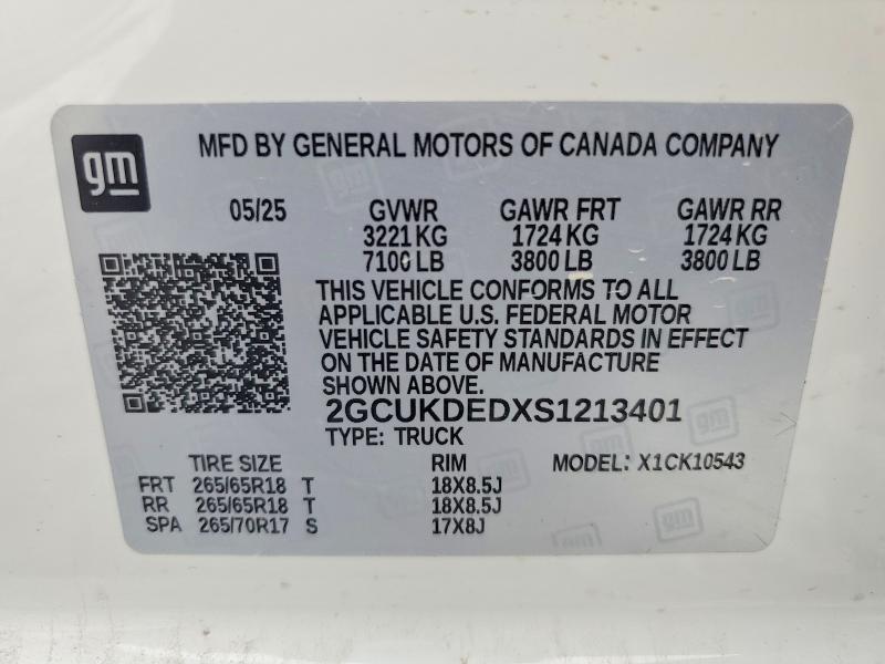 2025 Chevrolet Silverado K1500 LT