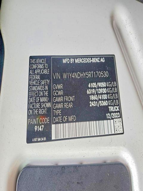 2024 Mercedes-Benz 2024 MERCEDES-BENZ Sprinter 2500 Delivery Van