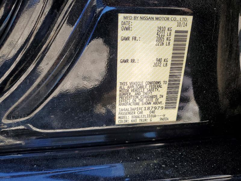 2015 Nissan Altima 2.5 s