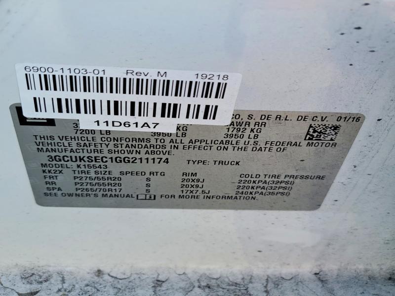 2016 Chevrolet Silverado K1500 LTZ