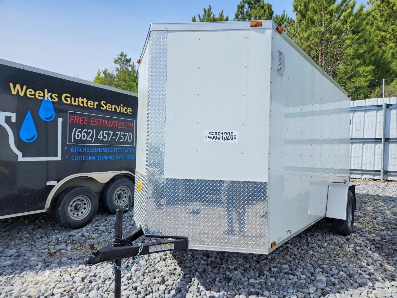 2024 Triple R 6X12SA Enclosed Cargo Trailer