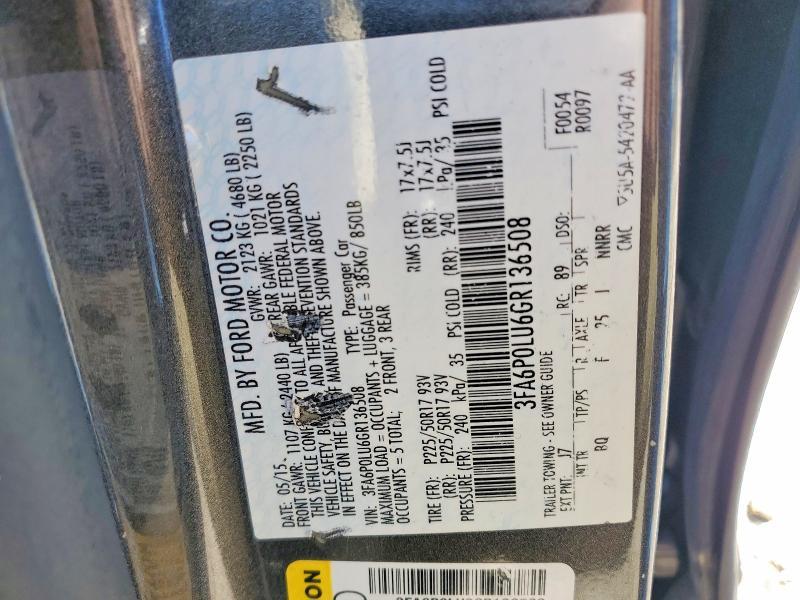 2016 Ford Fusion se Hybrid