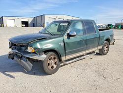 Salvage trucks for sale at Oklahoma City, OK auction: 2002 Ford F150 Supercrew