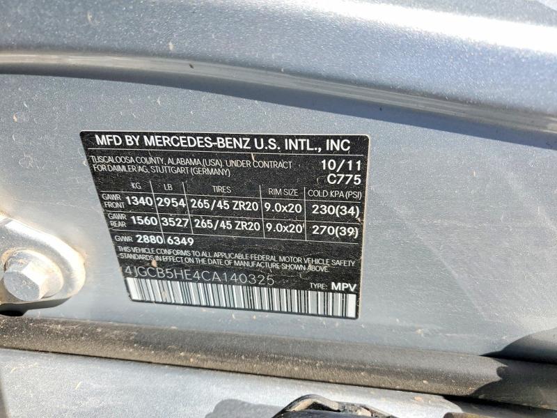 2012 Mercedes-Benz R 350 4matic