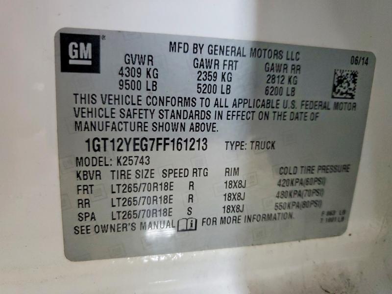 2015 GMC Sierra K2500 SLE