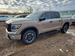 Salvage trucks for sale at Chicago Heights, IL auction: 2021 Nissan Titan PRO-4X