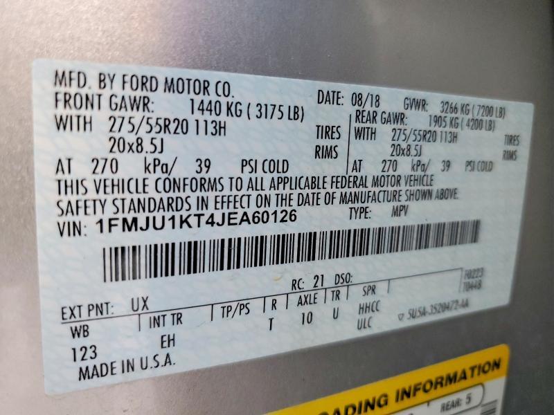 2018 Ford Expedition Limited