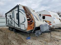 Salvage trucks for sale at Dyer, IN auction: 2016 Evergreen Camper