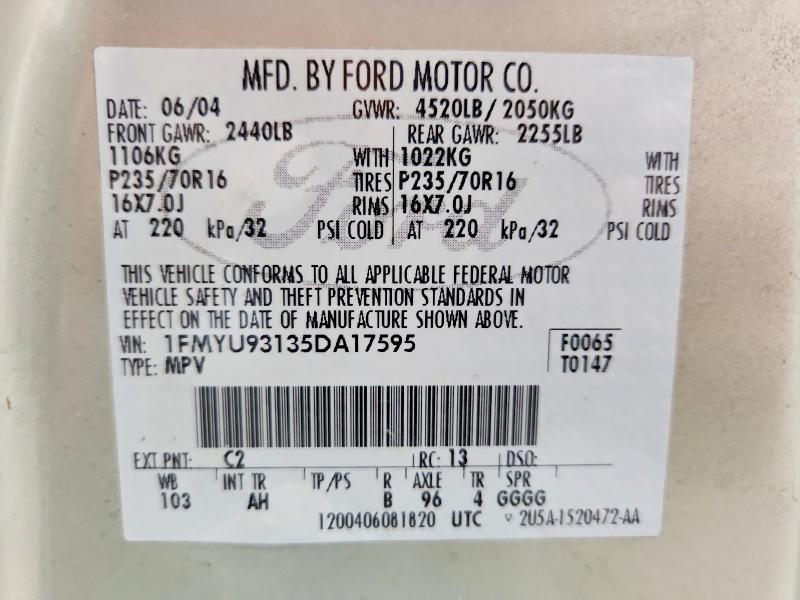 2005 Ford Escape xlt