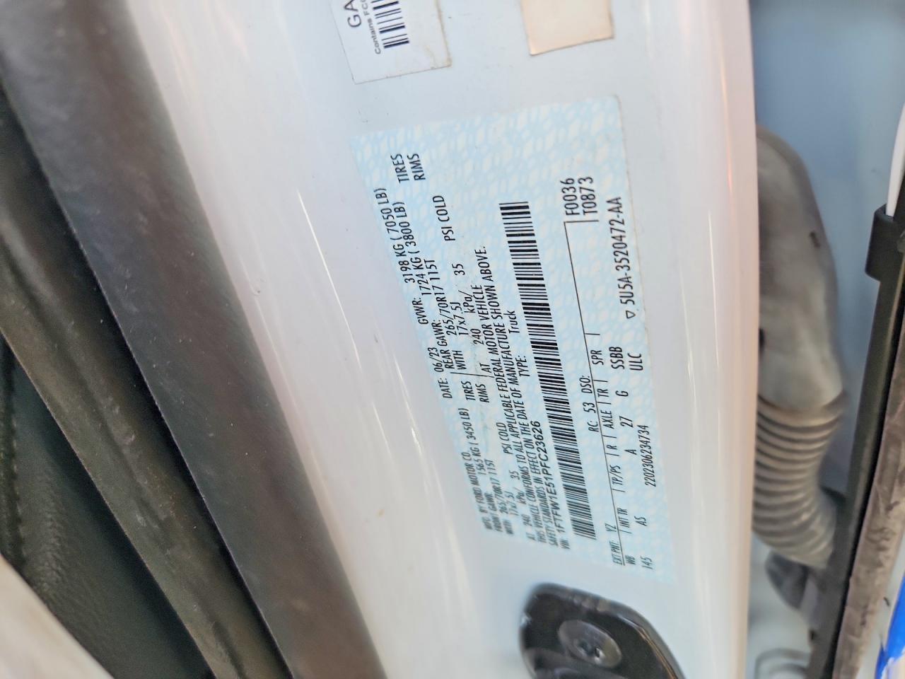 2023 Ford F150 Supercrew