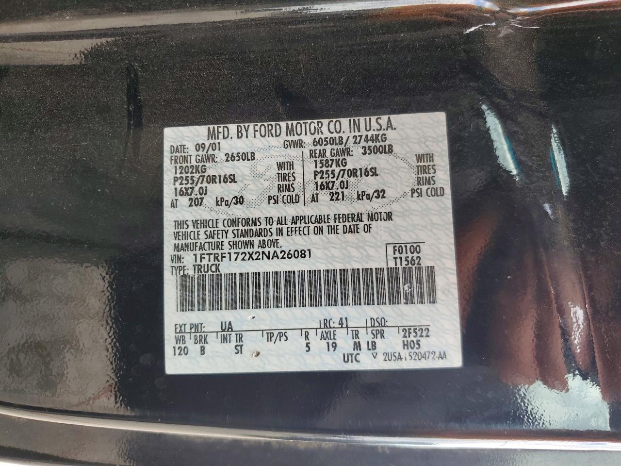 2002 Ford F150