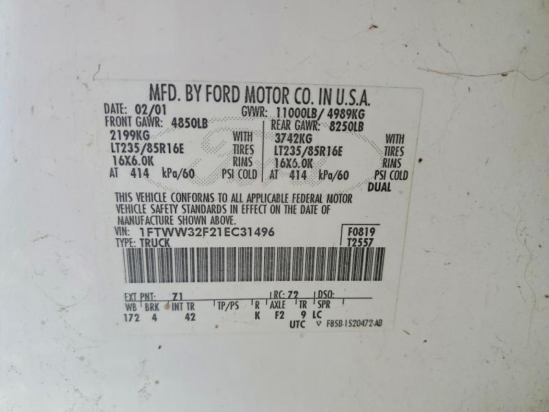 2001 Ford F350 Super Duty