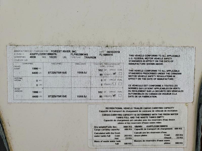 2019 Foresriver Flagstaff Camping Trailer