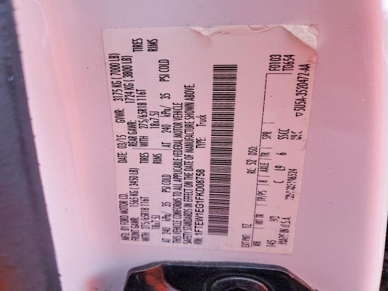 2015 Ford F150 Supercrew