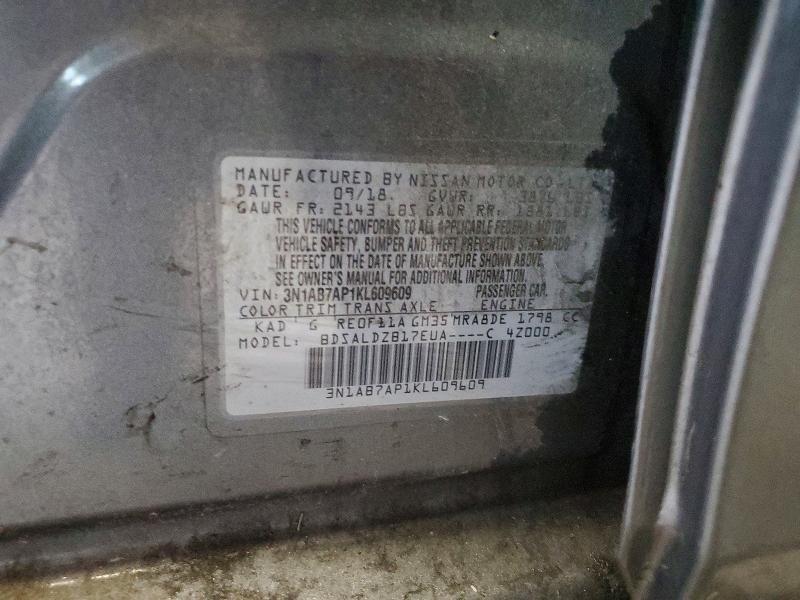 2019 Nissan Sentra sv