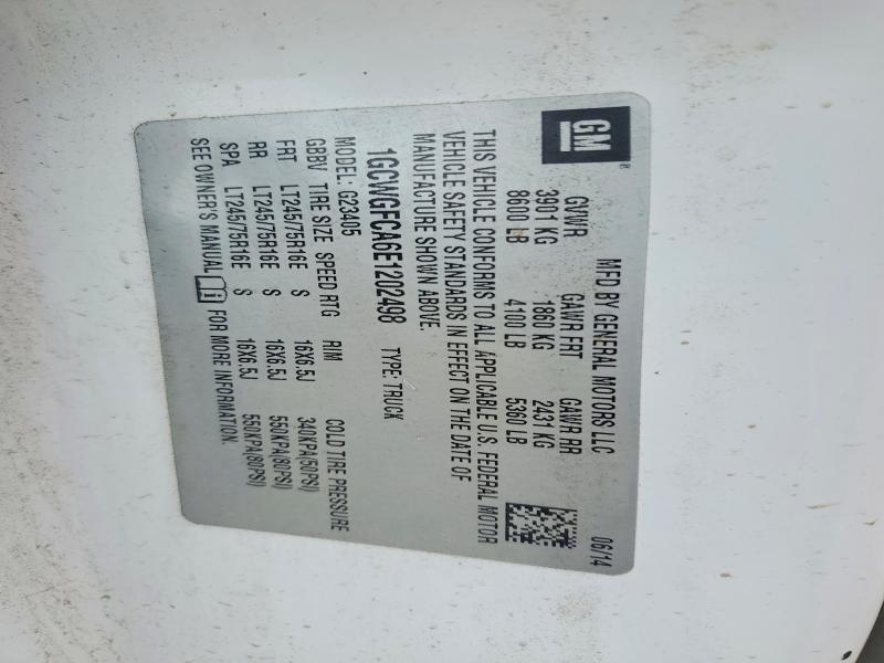 2014 Chev Express G2500