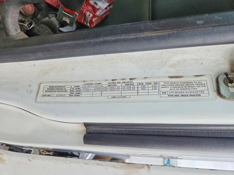 2017 Peterbilt 579 Semi Truck