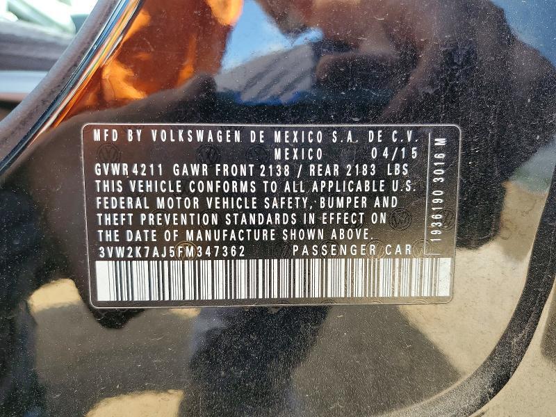 2015 Volkswagen Jetta Base