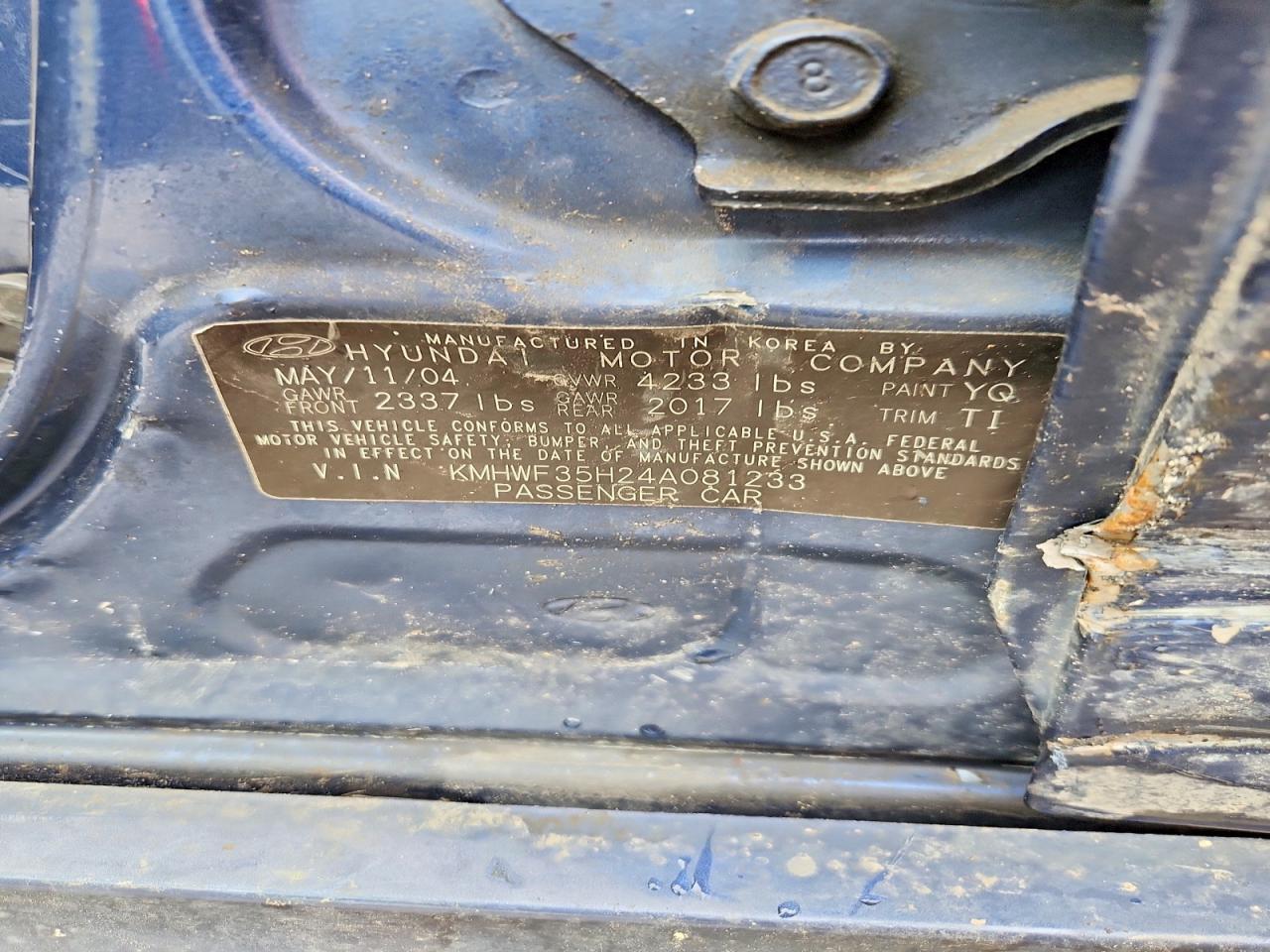 2004 Hyundai Sonata gls