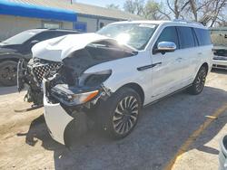Lincoln Navigator Vehiculos salvage en venta: 2022 Lincoln Navigator Black Label