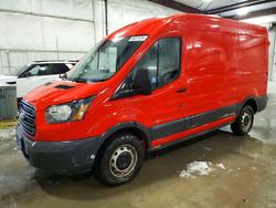 Ford salvage cars for sale: 2018 Ford Transit T-250