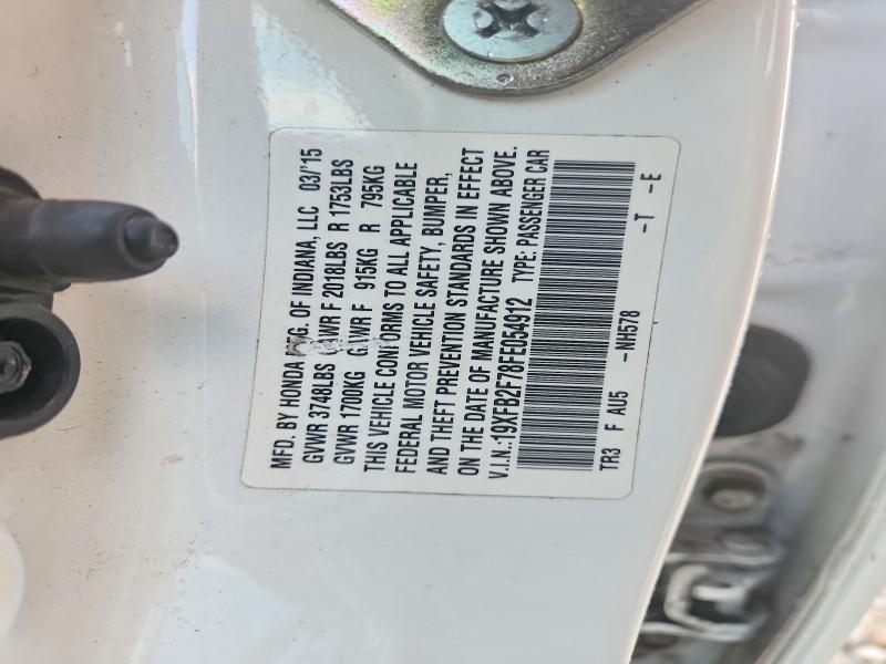 2015 Honda Civic se