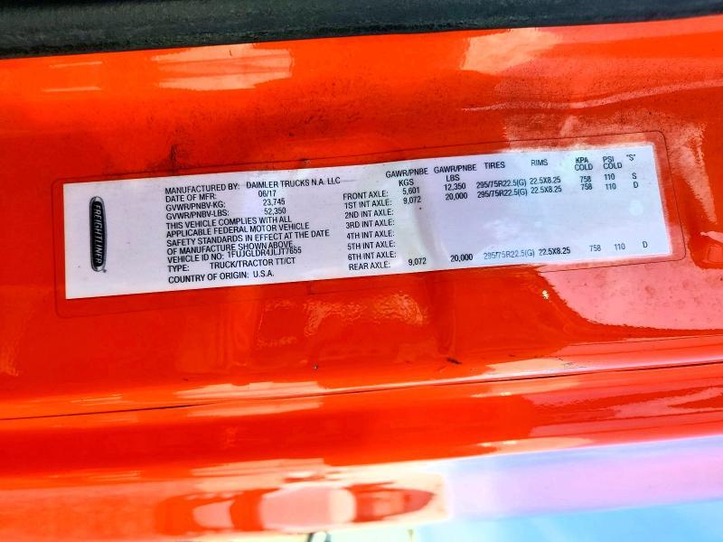 2018 Freigliner 2018 Freightliner Cascadia 125 Semi Truck