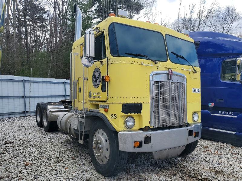 1988 Kenworth COE K100E-Truck Cab AND Chassis