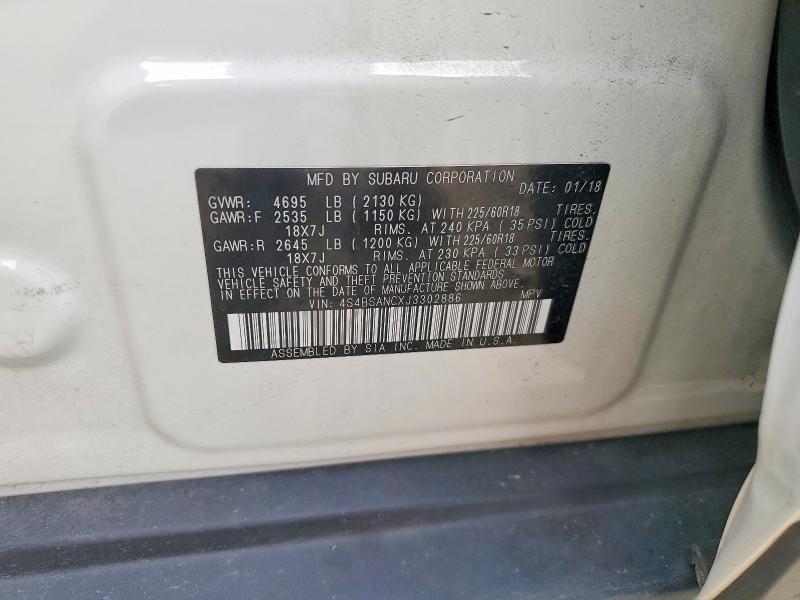 2018 Subaru Outback 2.5i Limited