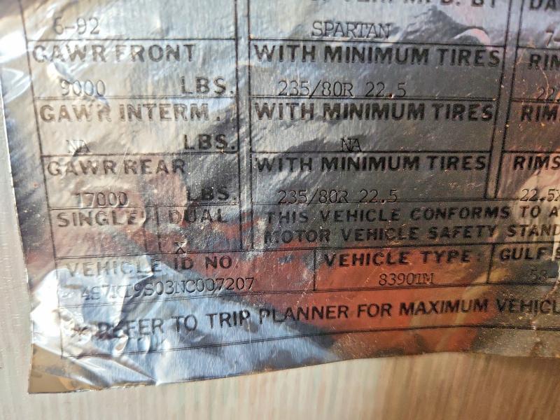 1993 Gulf Stream 1992 Spartan Motorhome