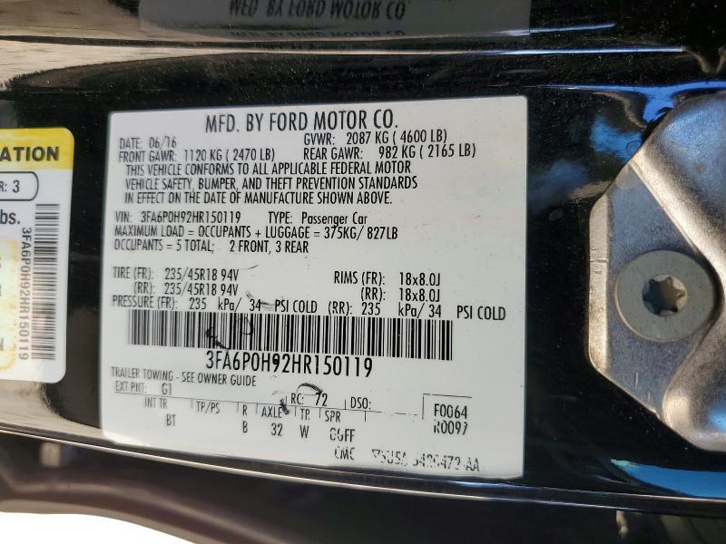 2017 Ford Fusion se