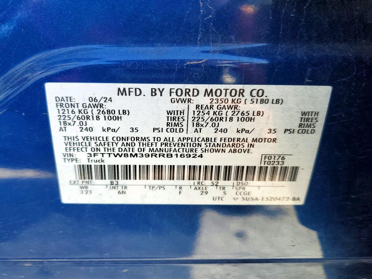 2024 Ford Maverick Lariat