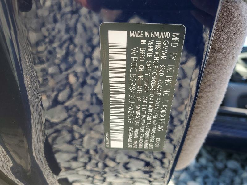 2002 Porsche Boxster s