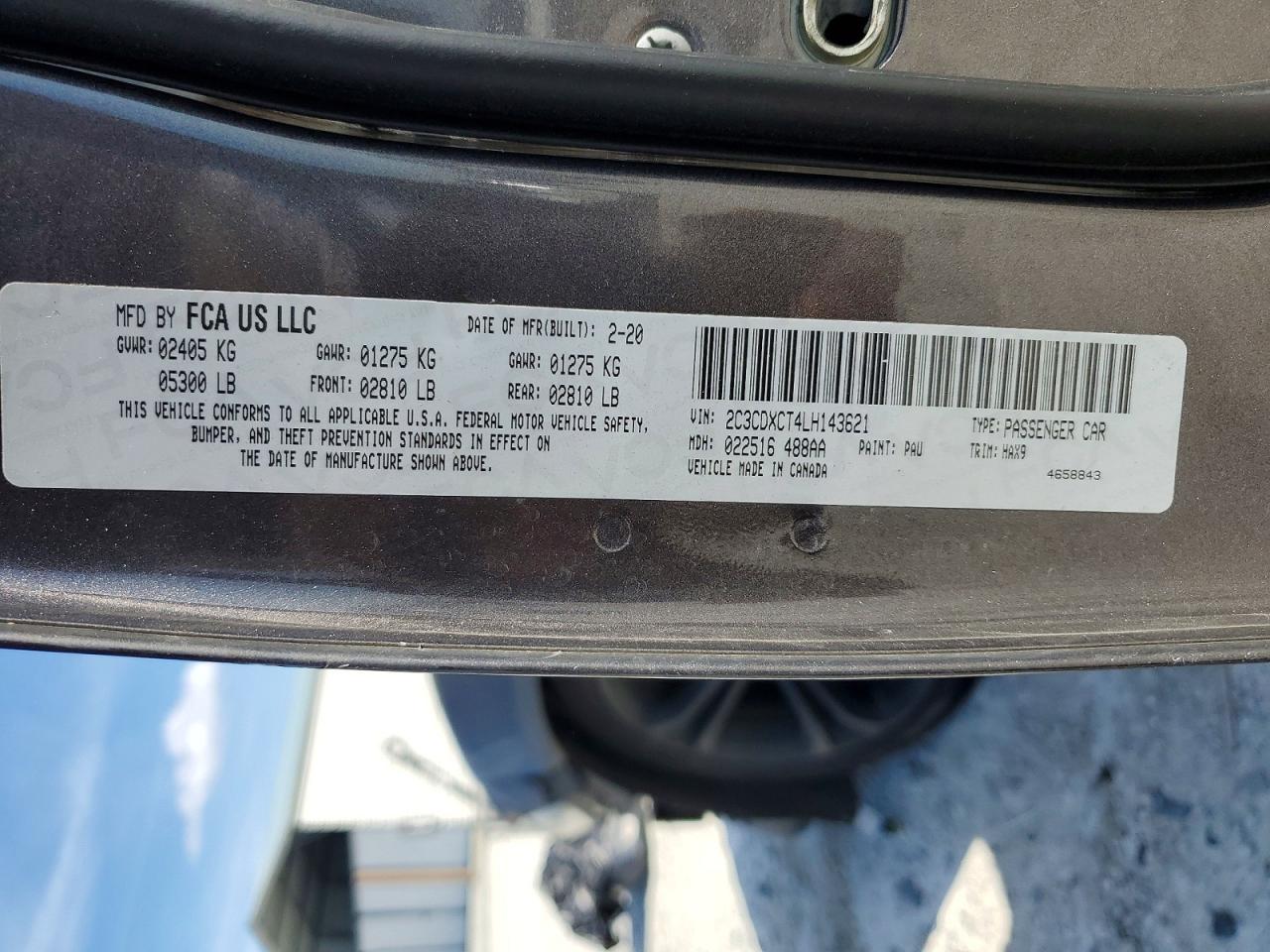 2020 Dodge Charger r