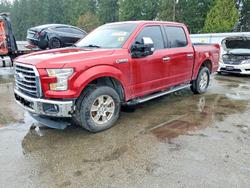 Salvage trucks for sale at Arlington, WA auction: 2016 Ford F150 Supercrew