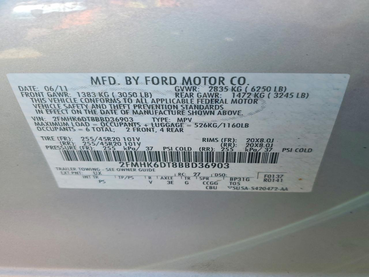 2011 Ford Flex Limited