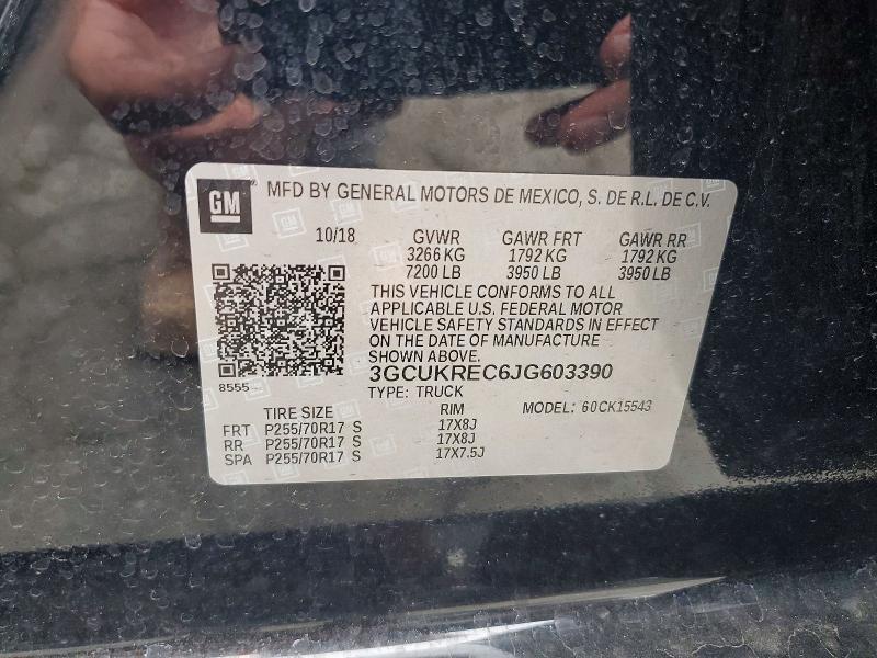 2018 Chev Silverado K1500 LT