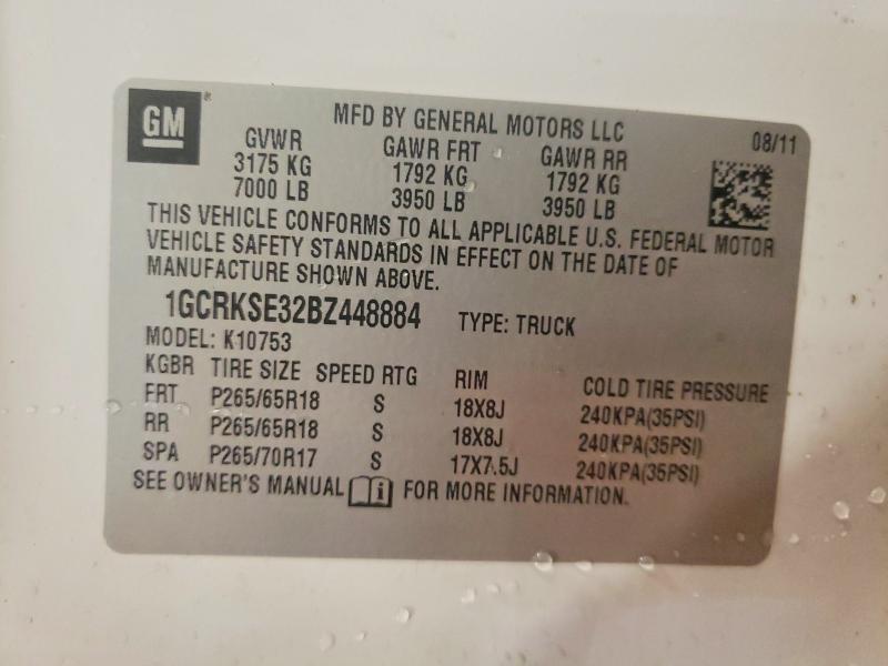 2011 Chevrolet Silverado K1500 lt