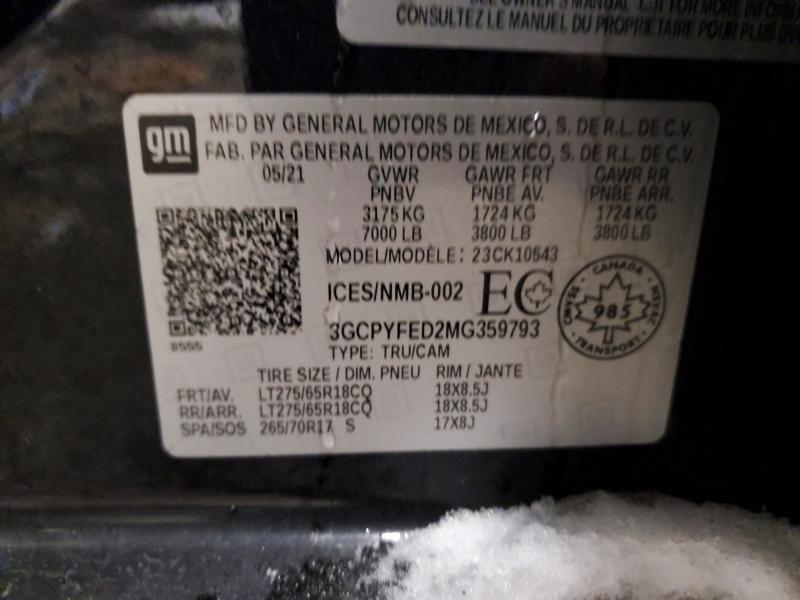 2021 Chevrolet Silverado K1500 LT Trail Boss