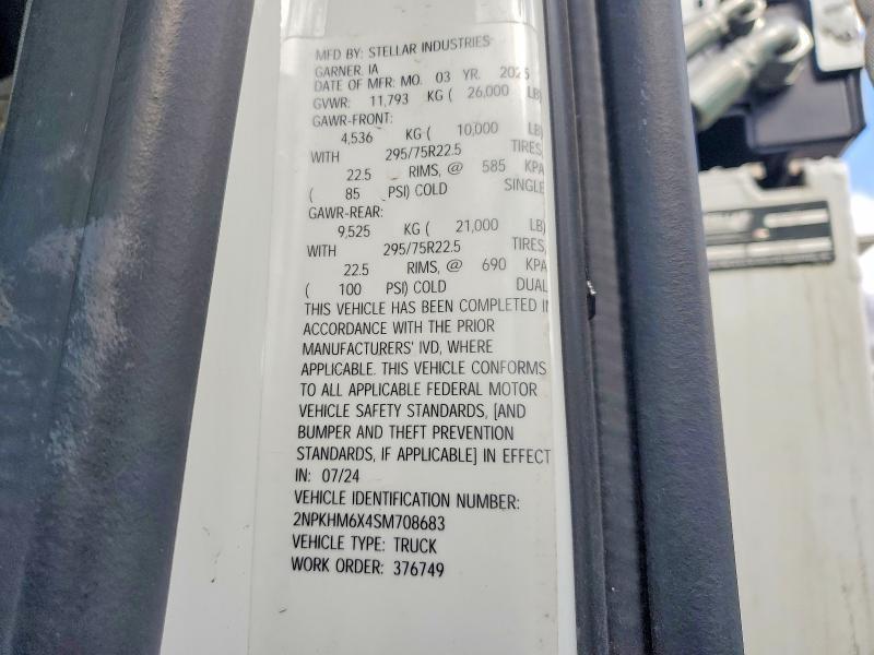2025 Peterbilt 536 Utility / Service Truck