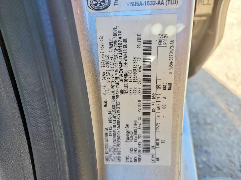 2018 Ford Fiesta se