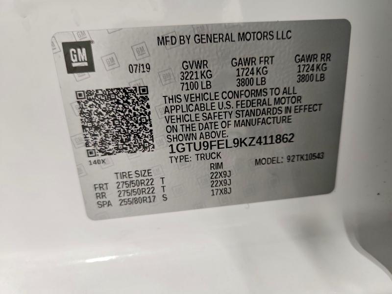 2019 GMC Sierra K1500 Denali