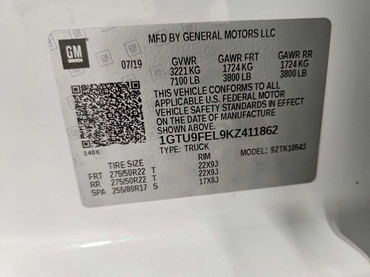 2019 GMC Sierra K1500 Denali