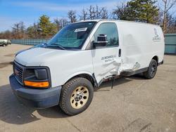 Salvage trucks for sale at Brookhaven, NY auction: 2014 GMC SAVANA1500