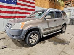 Salvage cars for sale from Copart Anchorage, AK: 2004 Honda Cr-v ex
