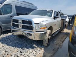 Salvage trucks for sale at Lebanon, TN auction: 2011 Dodge RAM 3500 ST Flatbed Truck